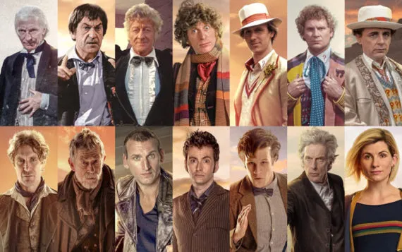 Doctor Who faces
