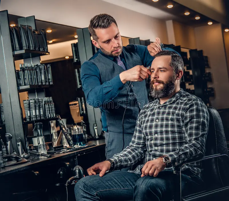 a hairdresser