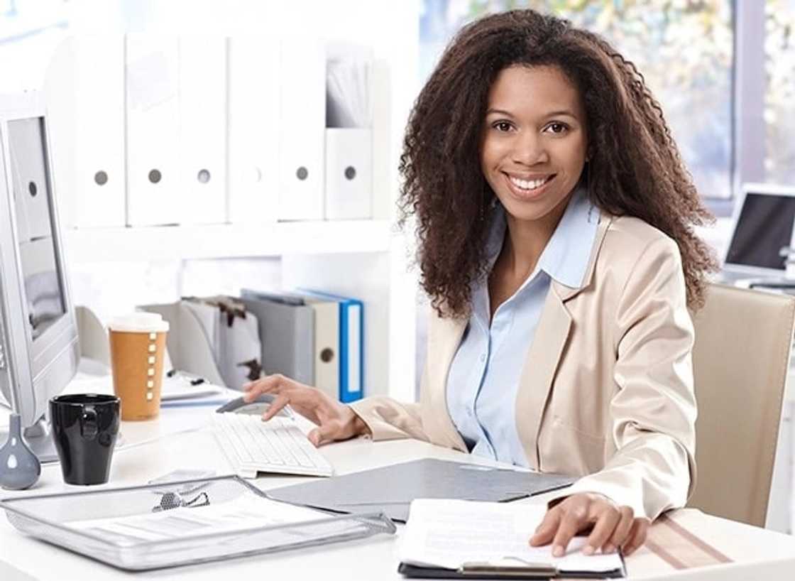 a secretary
