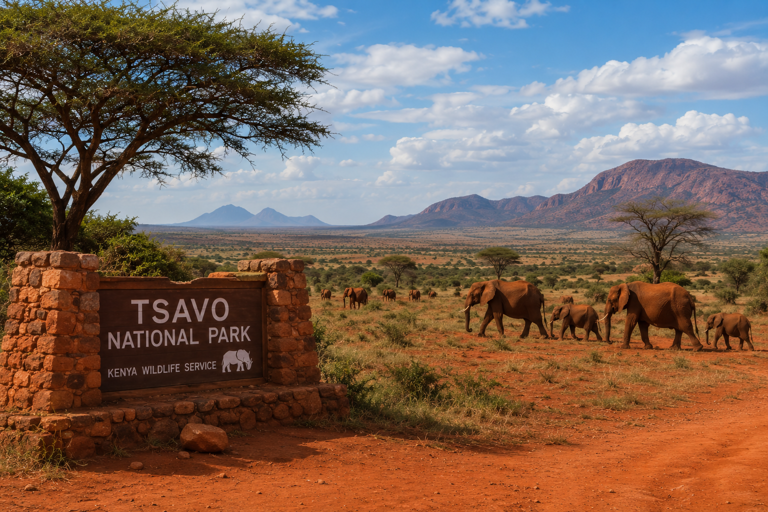 Tsavo National Park, Kenya