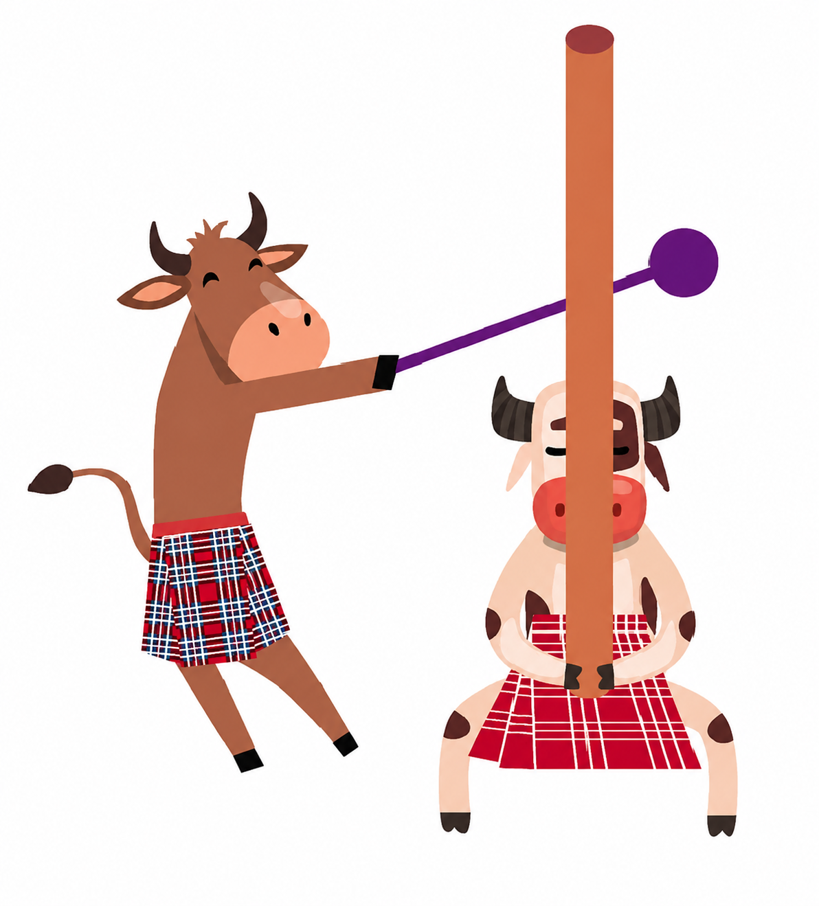 Heavy events (caber toss)