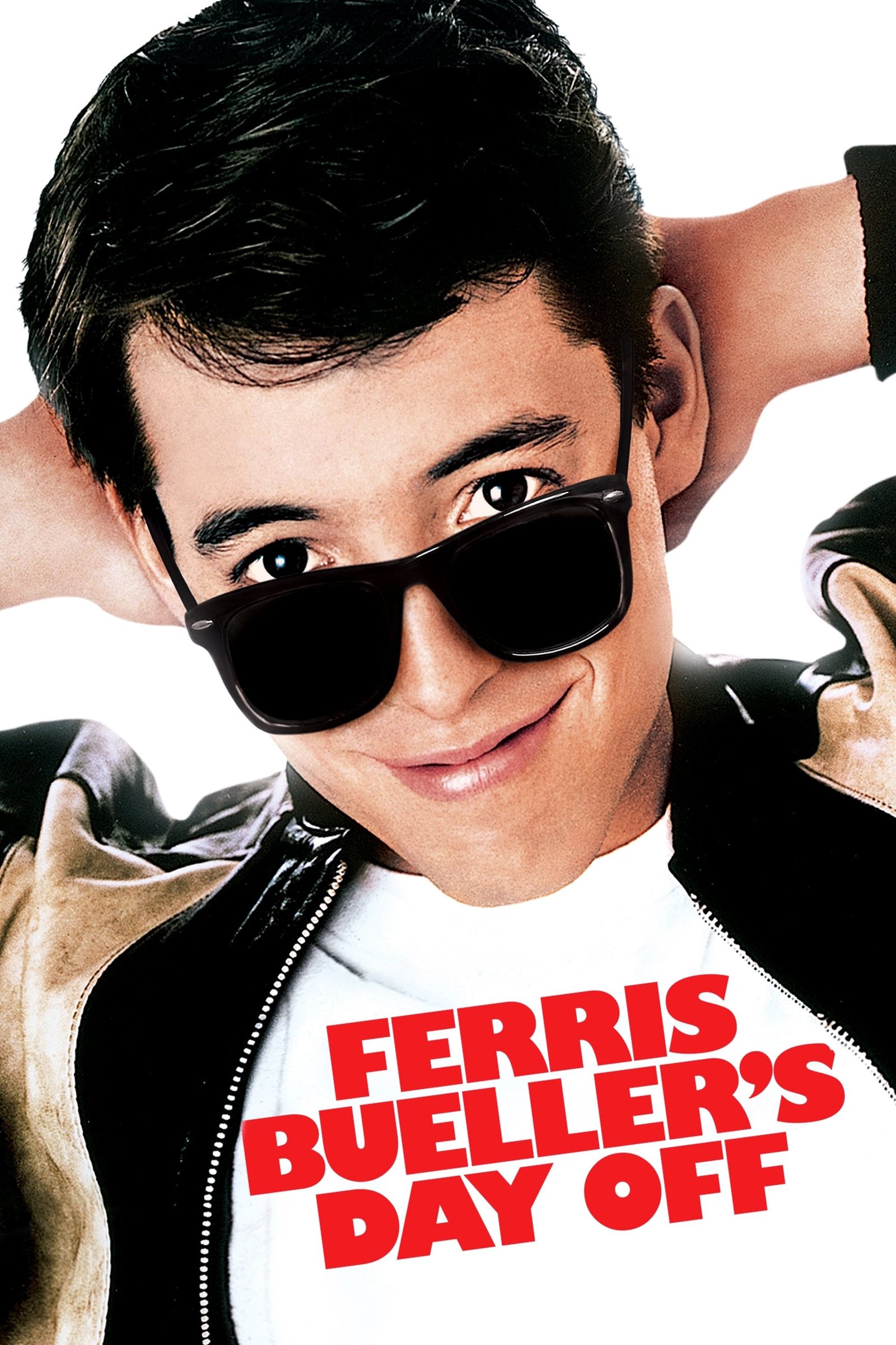 The film poster: the same boy smiling in sunglasses